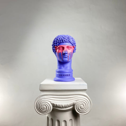 Hermes Bust - Purple