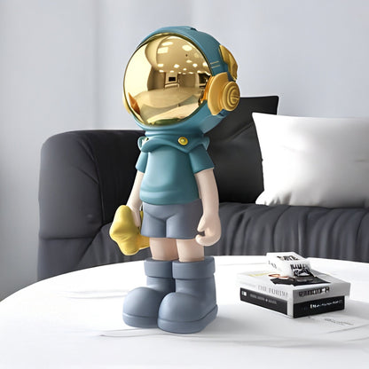 Small Galactic Blue Astronaut Buddy Figure - 36cm