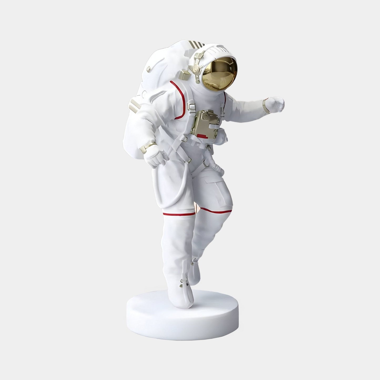 Small White Space Astronaut Explorer Sculpture - 63cm